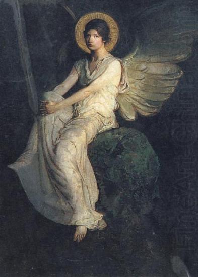 Angel Seated on a Rock, Abbott Handerson Thayer